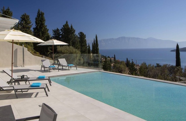 Brand new Villa Eos with endless view & close to beach & Nidri
