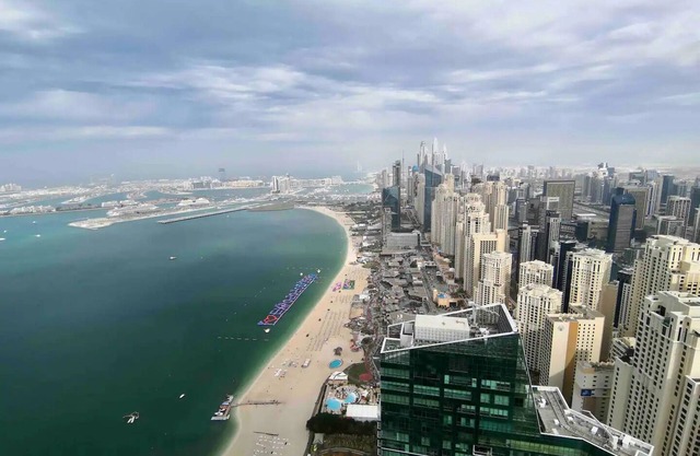 BREATHTAKING VIEWS | 64th Floor | 2 Bed Address Beach Resort