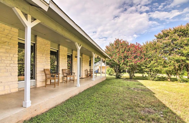 Bright Jonestown Retreat with Yard and Porch!