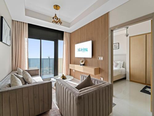 Bright & Modern 2BR Apartment with Balcony in Aykon City