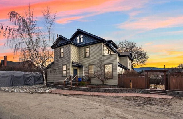 Bright One Bedroom Suite Has Peaked Ceilings with Tons of Character