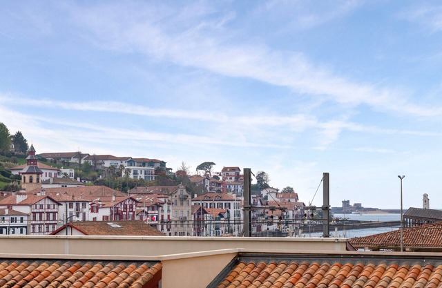 Bright T3 with balcony and parking in Ciboure