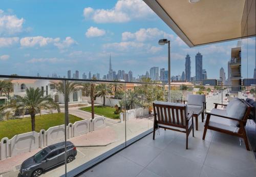 Burj Khalifa View - 2BR with Maids room in Canal Front 1, Al Wasl - Allsopp & Allsopp