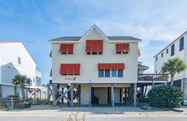 By Grace Ocean Front 6 bedroom home on Pawleys Island!