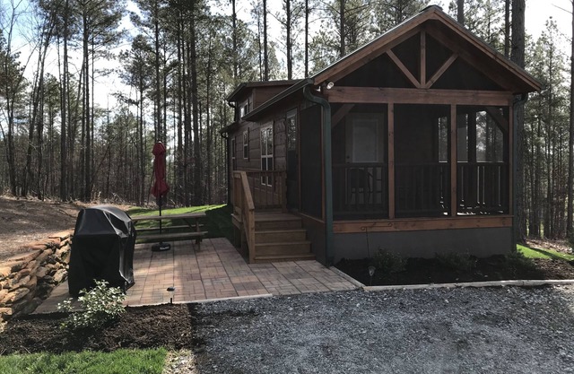 Cabins at the Gap | Whispering Pines Cabin | 1 Bedroom 1 Bath |