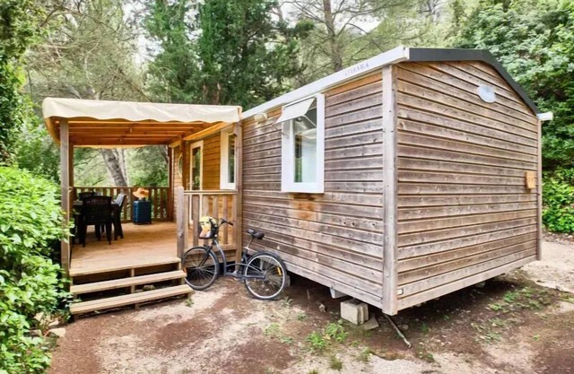 Camping maeva Respire La Vallée Heureuse * - Cozy Mobile Home 4 Rooms 6 People Air Conditioned