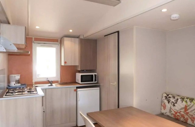 Camping Tikayan Le Méditerranée * - Mobile home Idaho Eco 3 rooms 4 people Air-conditioned