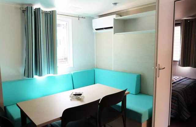 Camping Tikayan Le Méditerranée * - Mobile home Arizona Standard 4 rooms 6 people Air-conditioned