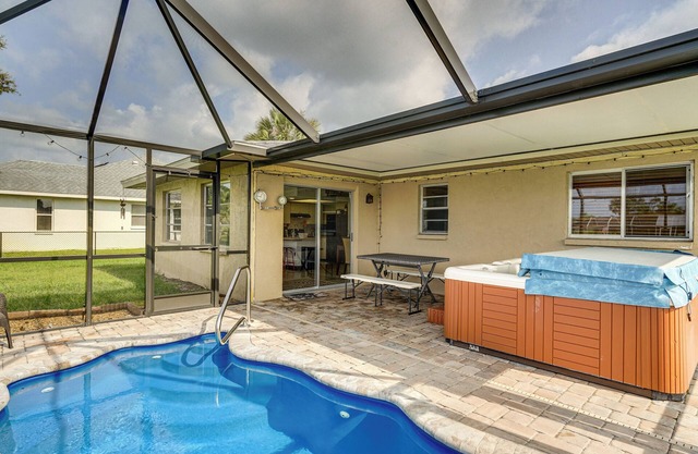 Canalfront Retreat w/Heated Pool & Hot Tub!