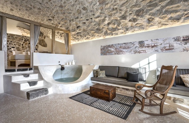 Canava Villas #1 with Private Pool@ Mediaval Village , Santorini