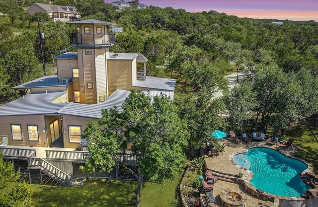 Canyon Lake Lighthouse | Unique Getaway with Private Pool and Hill Country Views
