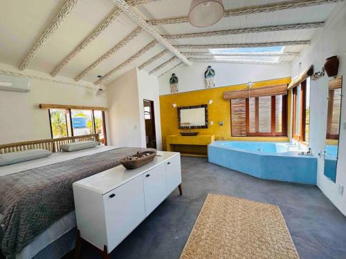 Caraíva pé na areia