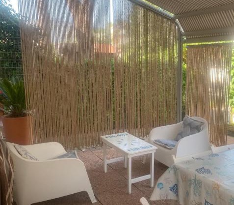 Casa con giardino