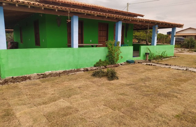 Casa de frente para o mar, pé na areia em Caraíva BA