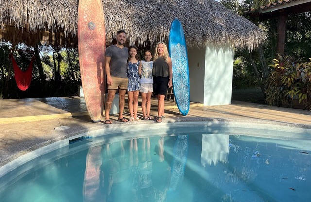 'Casa Las Olas', House with Private Pool Nr Surf Beach.