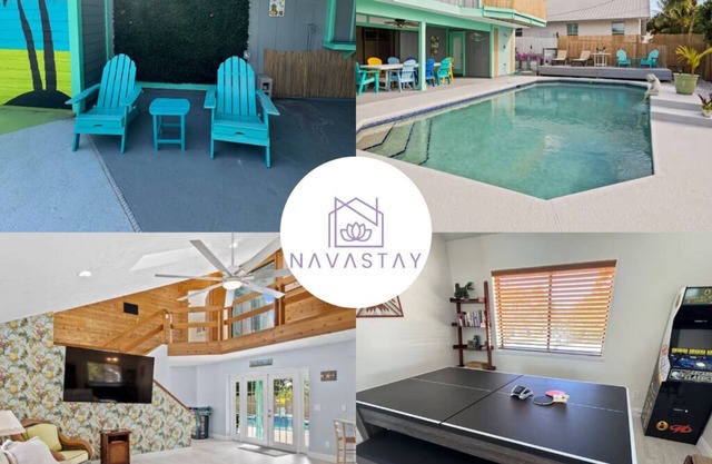 Casa Linda - Charming 3-bedroom house with WiFi, AC in pleasant Jensen Beach