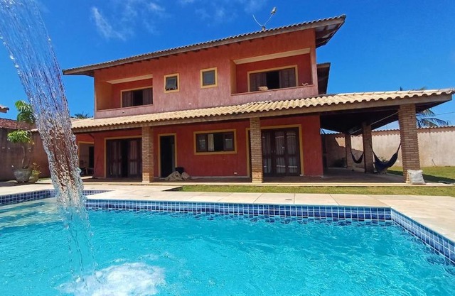 Casa magnífica na praia