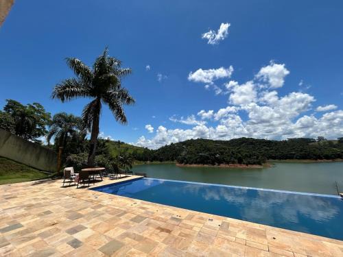 Casa Pe na Agua Represa Igarata Piscina Climatizada
