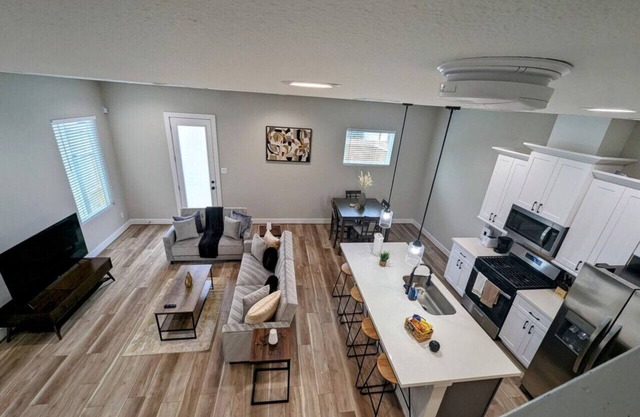Central home with EV charging