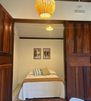 chalé no coração da vila de Caraíva