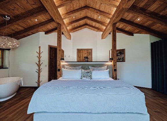 Chalet Alpin mit privatem Whirlpool und Sauna