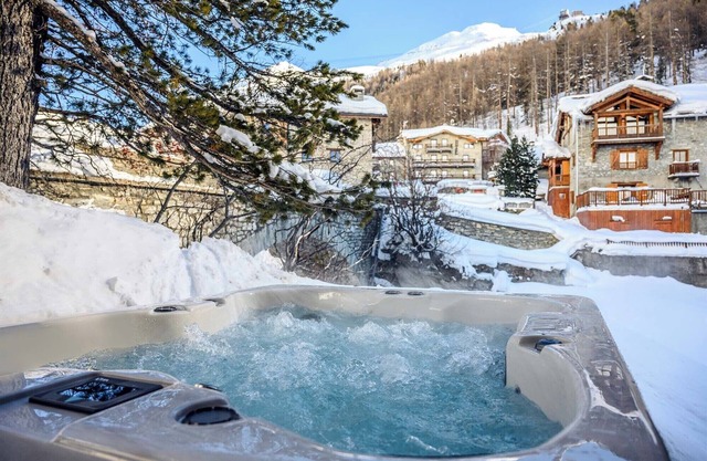 Chalet-appartement neuf à 200m des pistes + sauna