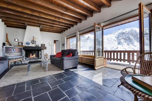 CHALET CROUZE - Chaleureux Chalet, ski au pied - 14 personnes