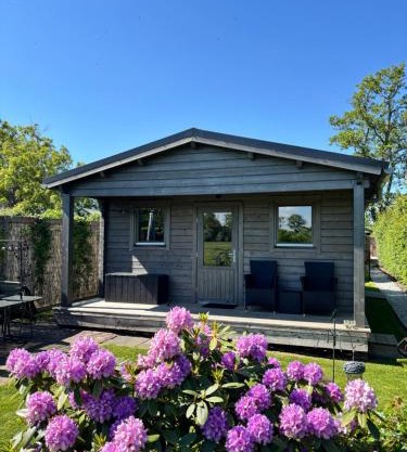 Chalet in het groen met airco