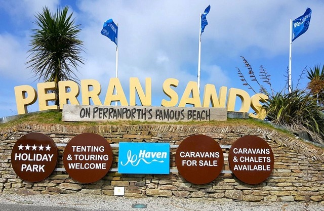 Chalet on Perran Sands, Haven holiday park