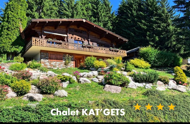 Chalet prestige, 4 stars, close to slopes and center, breathtaking view