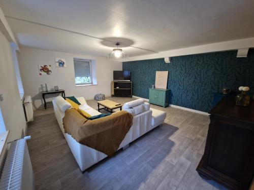 Chambre dorée chez Sarah