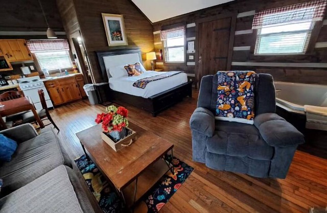 Charming Blue Ridge Cabin with Jacuzzi and Mountain Views-Cabin 2
