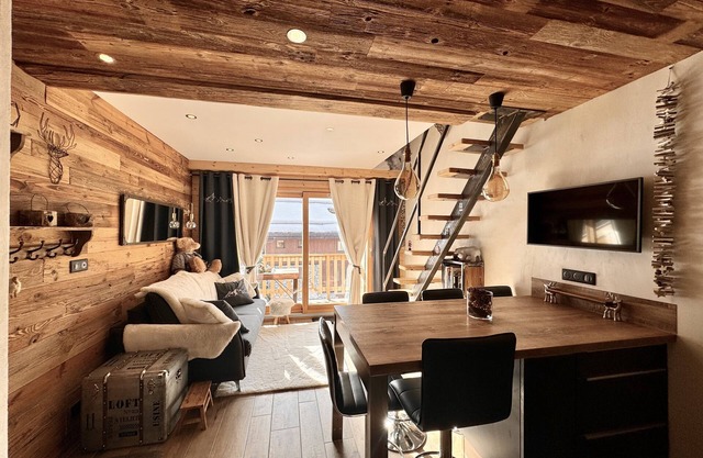 Charming-Duplex-Méribel Centre. 3* T3 (4/6pers)