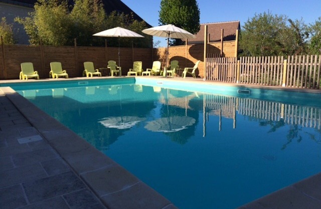 Charming house with large heated pool