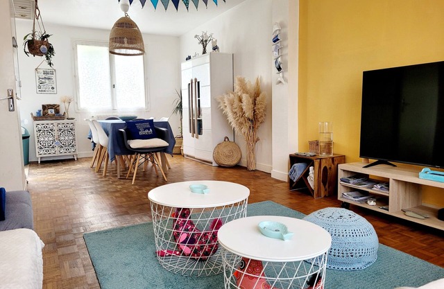 Charming house with garden Brest, 1000m from the sea
