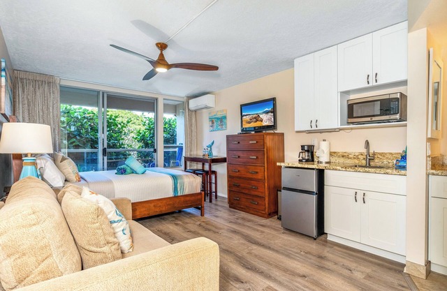Charming studio with AC and WiFi in pleasant Kihei