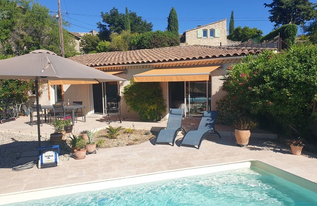Charming villa in Drôme provençale (with view of Mont Ventoux)