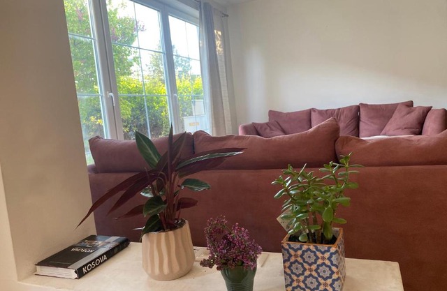 Cheerful two-floor house with garden in Prishtina