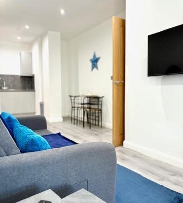 Chic 1-Bed Apartment, Leicester City Centre