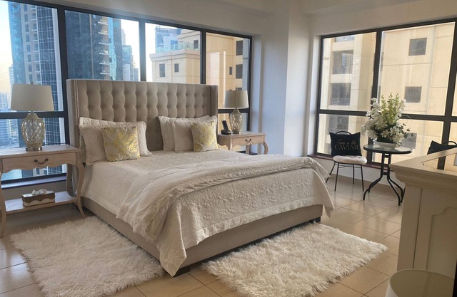 Chic 2-bedroom apartment on the vibrant JBR BEACH with full seaview