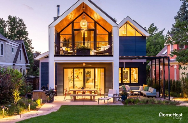 Chic Home with Lush Garden & Mountain Views, Steps to Downtown & CU