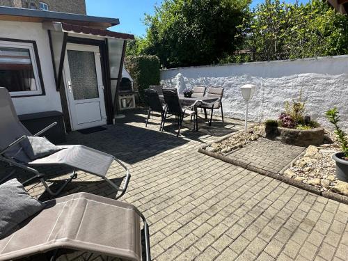 Christels Ferienwohnung 1 in Thale mit Sonnenterrasse und Grill