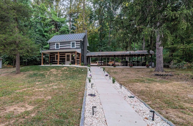 Civil War Cabin + Optional 4-Person Camper