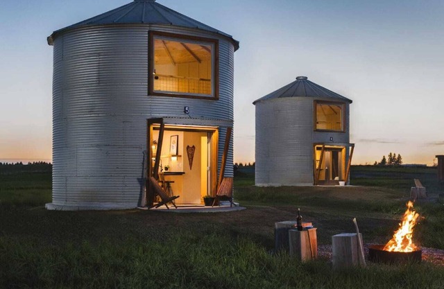 Clark Farm Silos #4 - Scenic Mountain Views