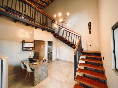 Claruá Chalés - LOFT CAJU- Lofts românticos em Cavalcante 5m do centro