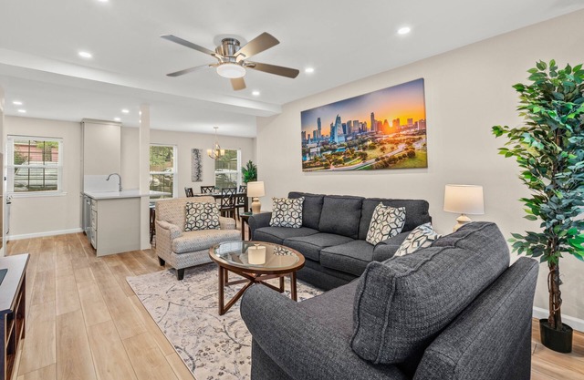 Classy 3BR/2BA with large pool in HEART of SOCO!