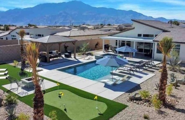 Coachella Festivals & Summer Specials, inquire!Putting Green, Bocce, large yard.