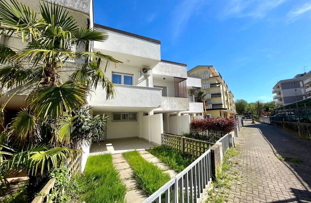 Coastal villa with private garden