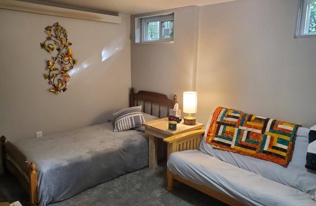 Comfortable basement apartment, close to downtown Cheyenne for CFD.