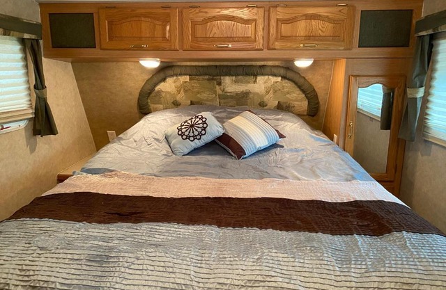 Comfortable RV in a farm